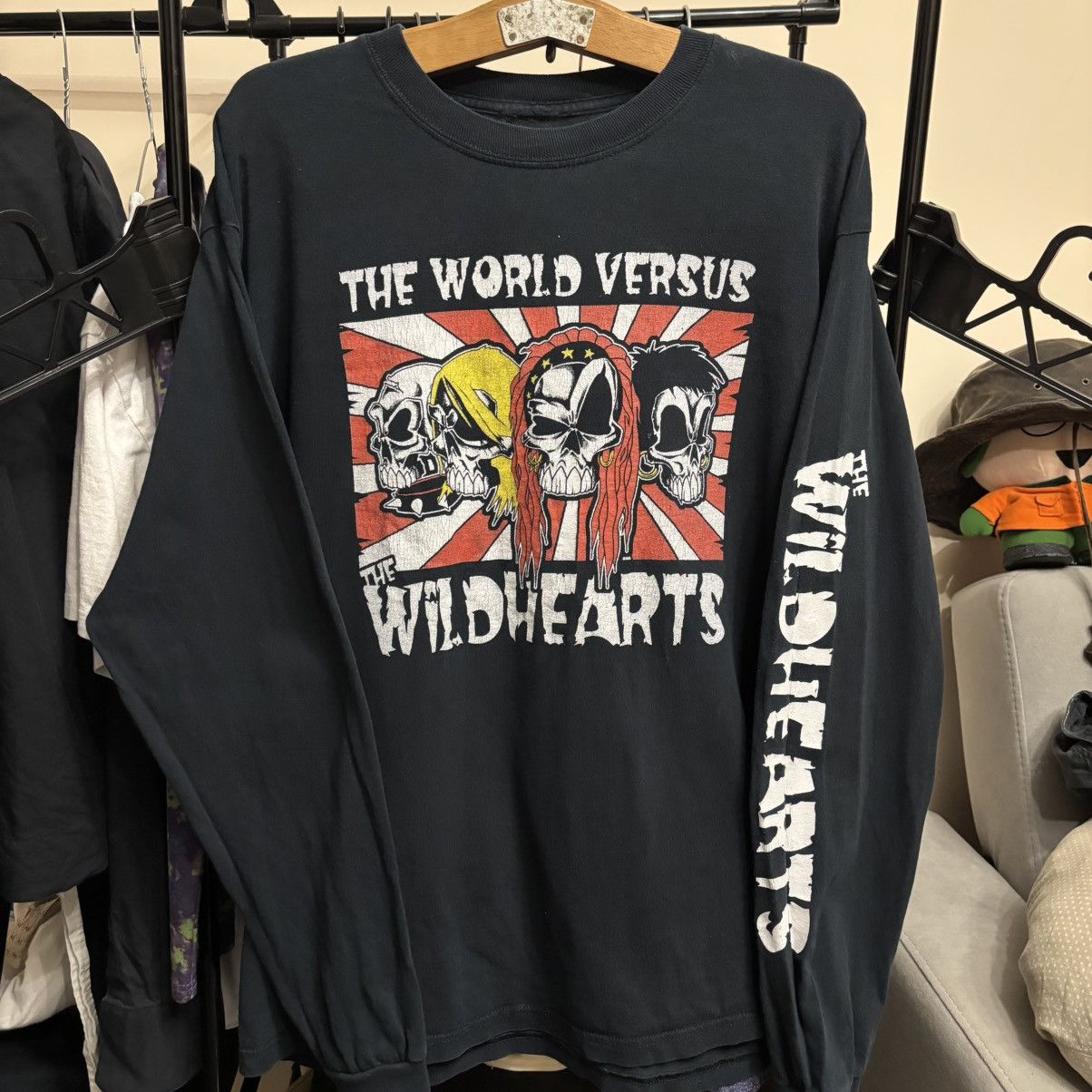 Vintage Vintage 90’s The Wildhearts Band Long Sleeve Punk ERD Grunge Size US XL / EU 56 / 4 - 1 Thumbnail