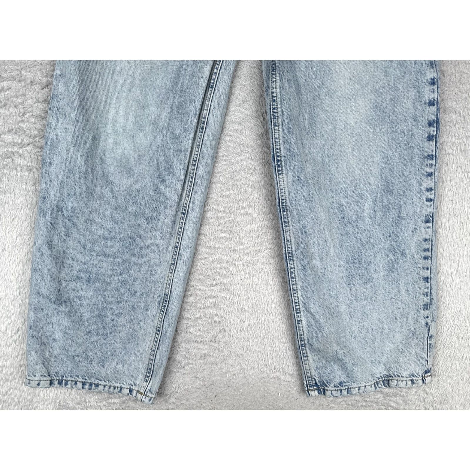 Bdg BDG Urban Outfitters Jeans Womens 28x31 Blue High Rise Wide Leg Acid Wash Denim Size 28" / US 6 / IT 42 - 2 Thumbnail
