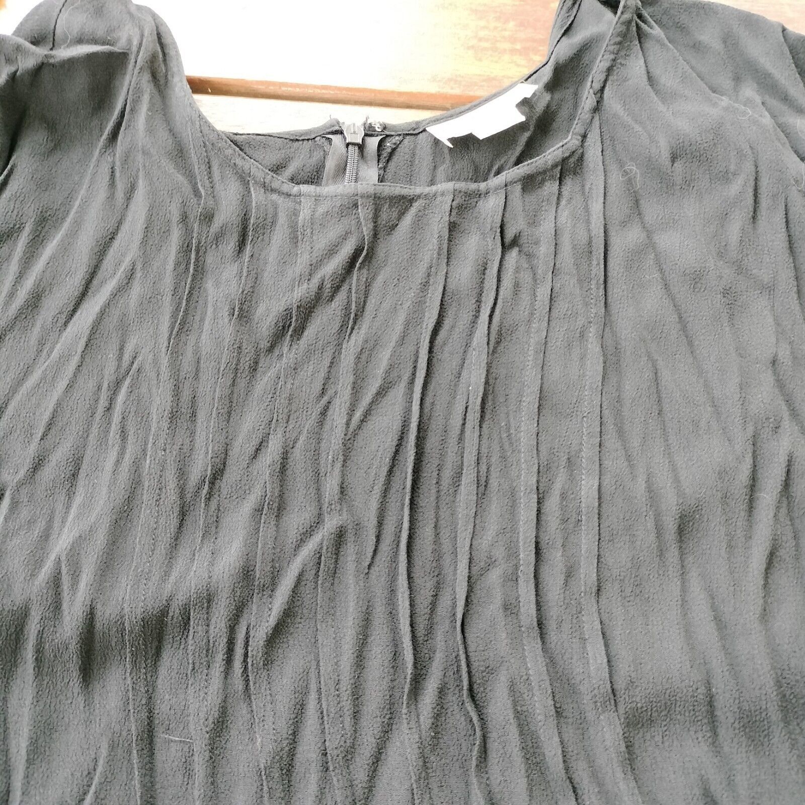 Other Womens Black Maxi Dress Size 16 Short Sleeve Tie Waist Size XL / US 12-14 / IT 48-50 - 8 Thumbnail