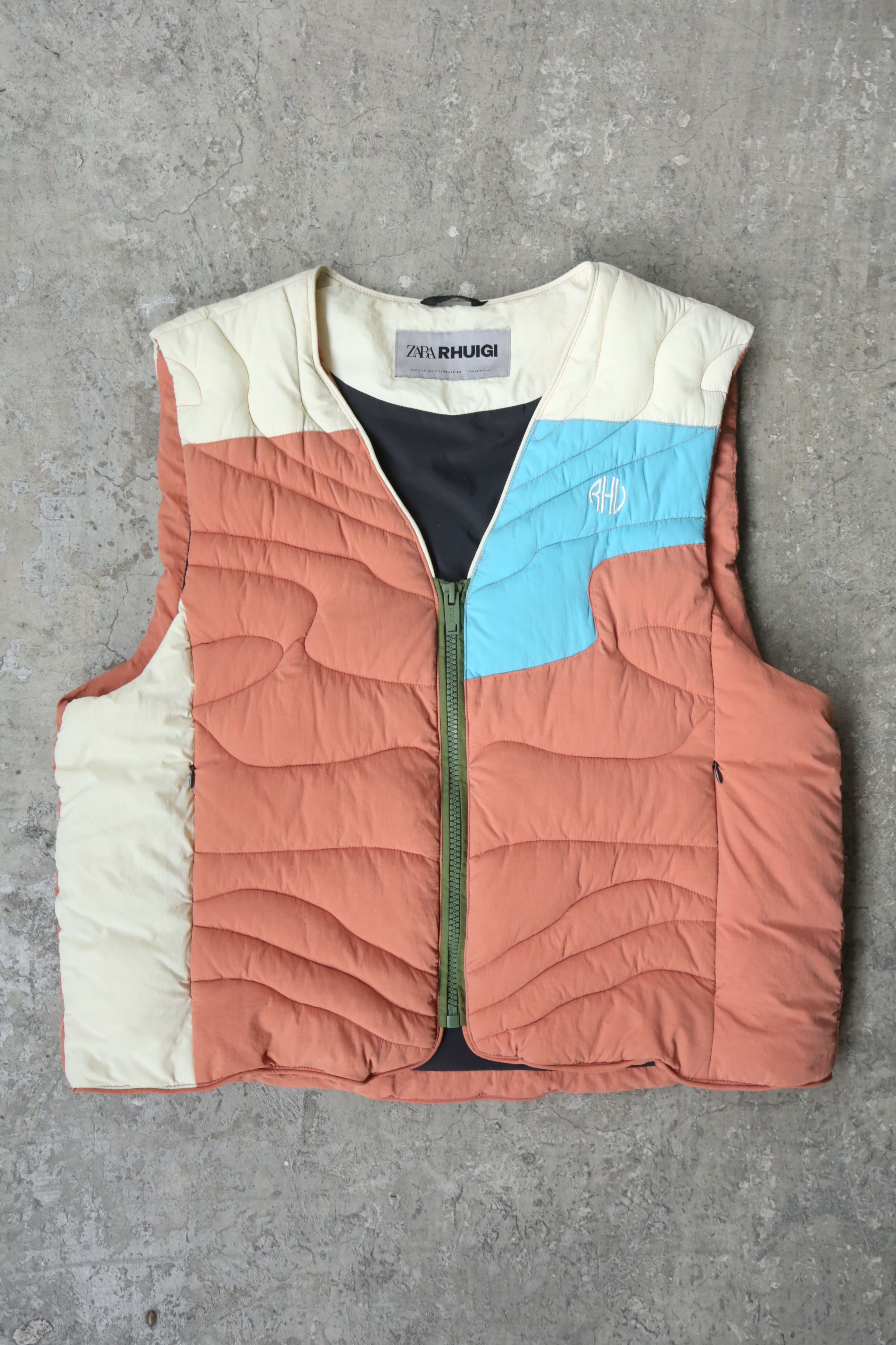 Rhude × Zara Zara - Rhuigi - S/S 23 - Puffer Vest Size US L / EU 52-54 / 3 - 4 Thumbnail