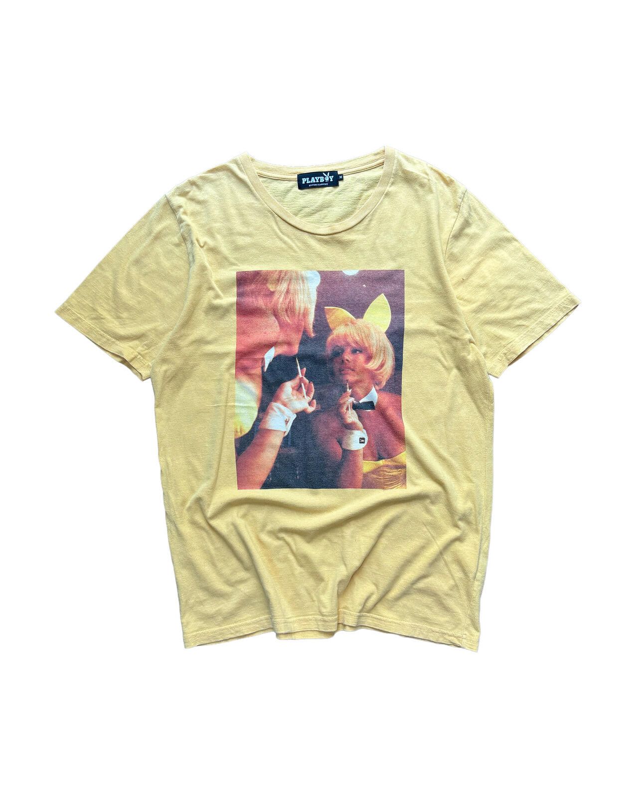 Hysteric Glamour Hysteric Glamour x Playboy Tee Yellow Back Print M Size US M / EU 48-50 / 2 - 1 Thumbnail