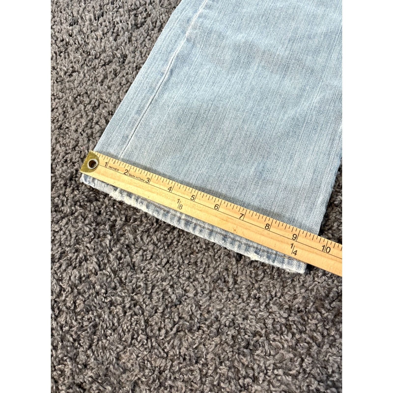 Vintage VINTAGE Unionbay Jeans Mens 32x30 Blue Loose Boot Baggy Y2K Skater Bootcut Denim Jeans Men 5-Pocket Distressed Logo Retro Size US 32 / EU 48 - 3 Thumbnail