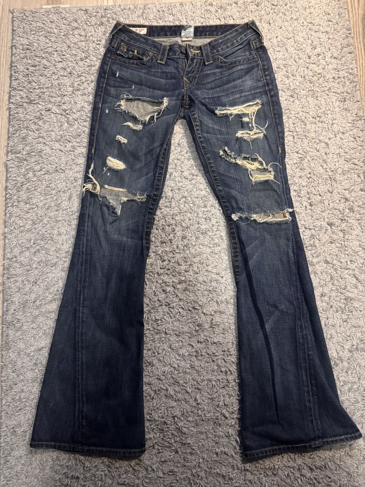 True Religion × Vintage True Religion jeans Size 27" / US 4 / IT 40 - 1 Thumbnail
