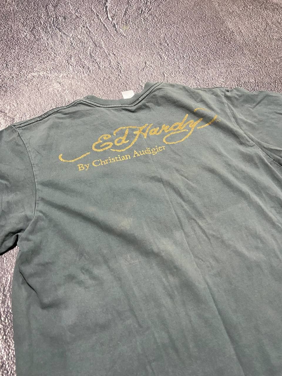 Ed Hardy Vintage Ed Hardy big printdistressed faded t shirt Size US M / EU 48-50 / 2 - 5 Thumbnail