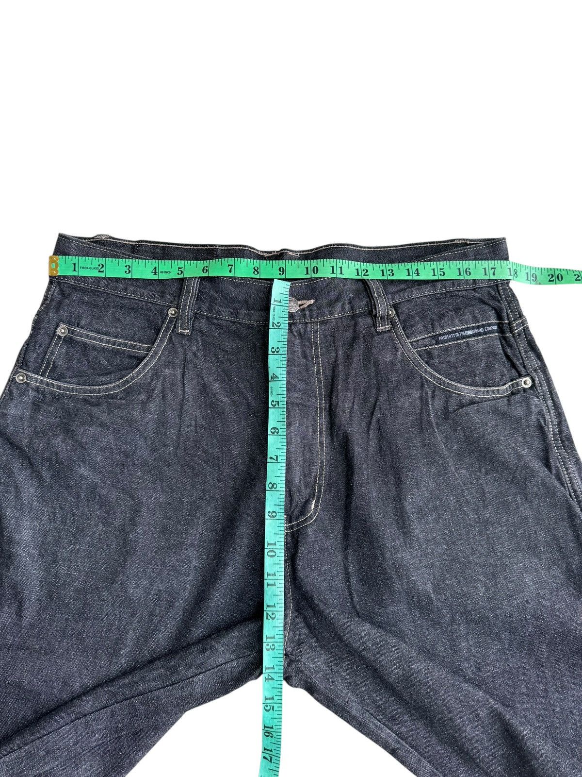 Fubu 🔥Vintage Japanese Brand Fubu Baggy Style Jeans Size US 34 / EU 50 - 13 Thumbnail