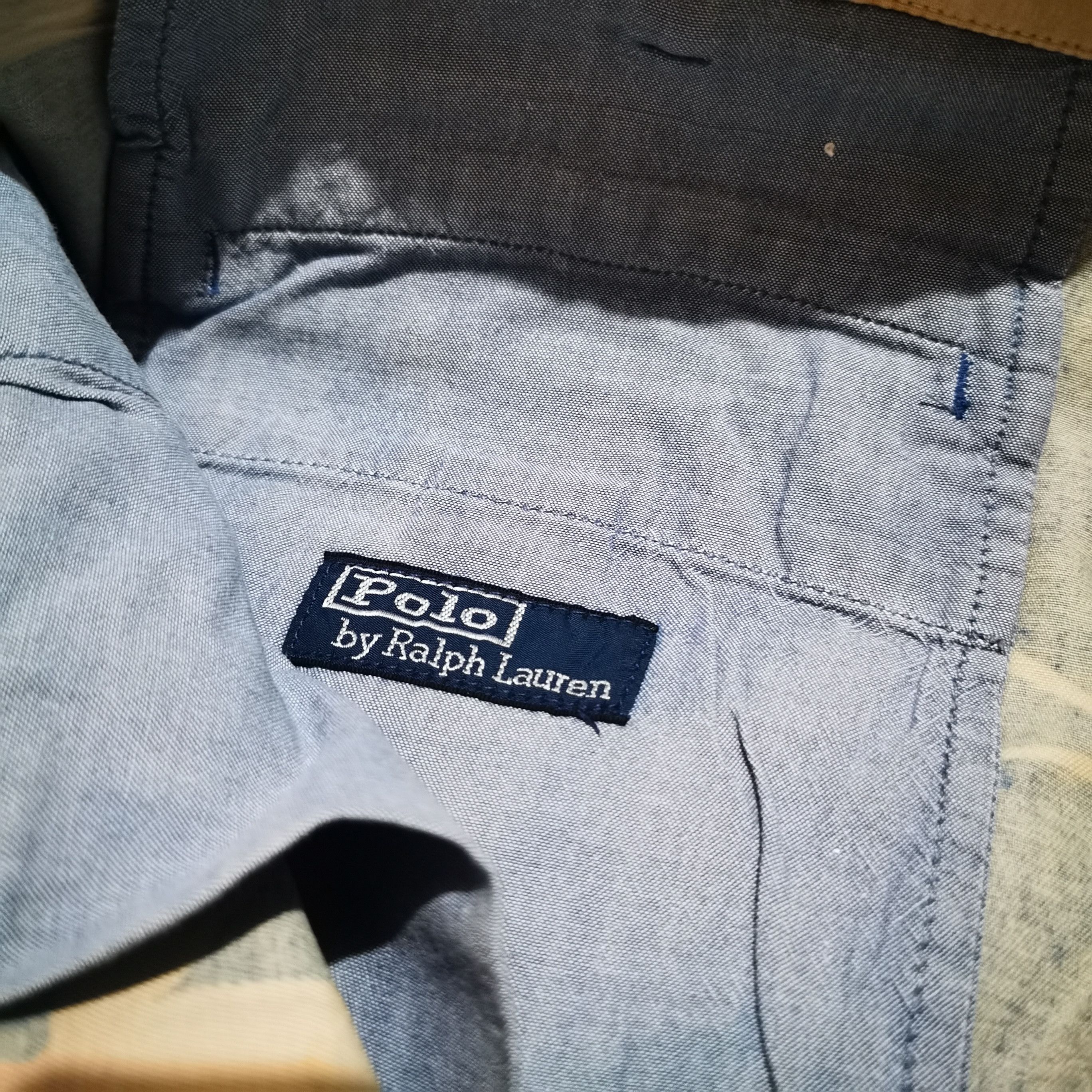 Polo Ralph Lauren × Vintage 90s Polo Ralph Lauren Printed Blue Beach Sail Umbrella Size US 34 / EU 50 - 4 Thumbnail