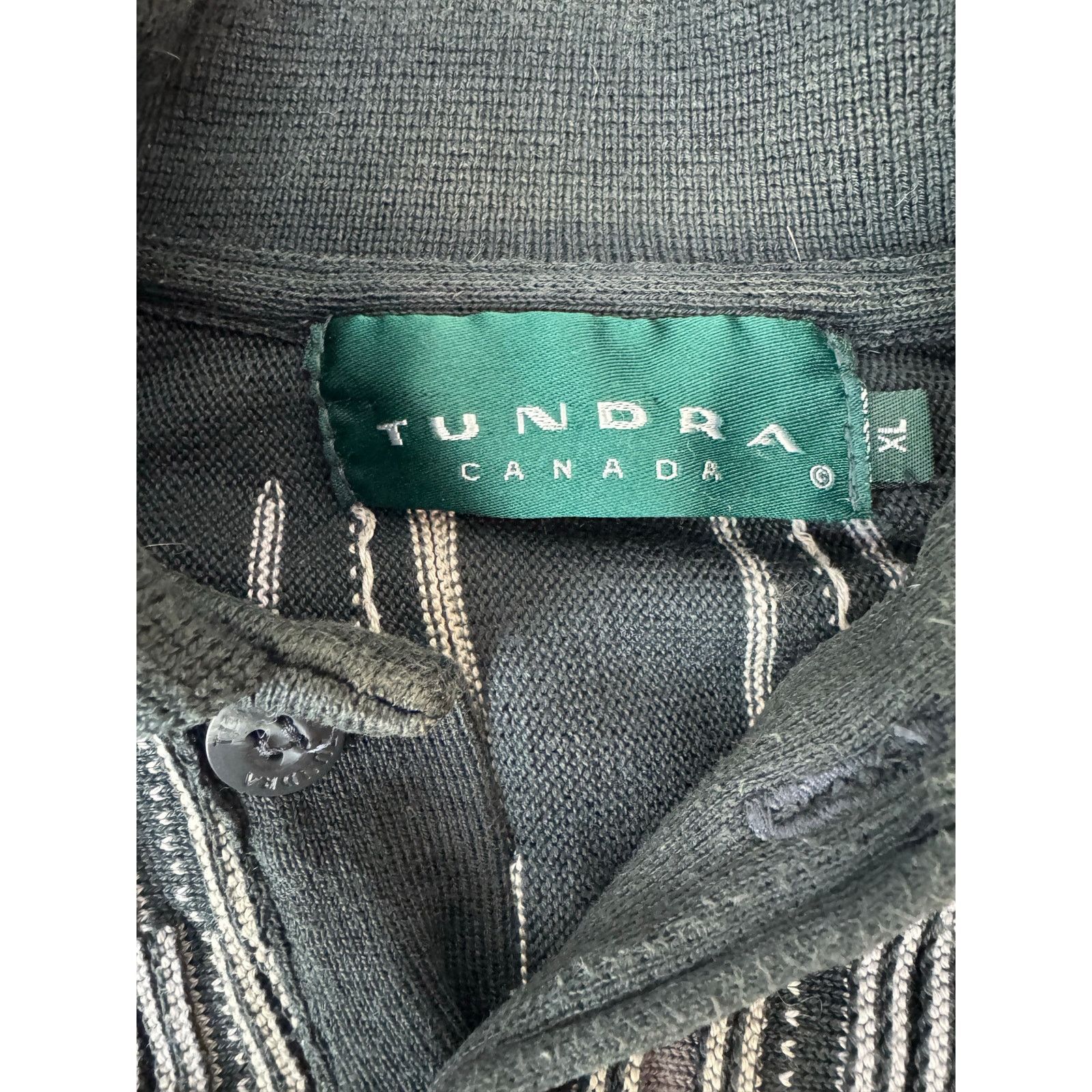 Tundra Vintage Tundra Sweater 80s 90s Coogi Black Tan Men's Size XL Size US XL / EU 56 / 4 - 8 Thumbnail