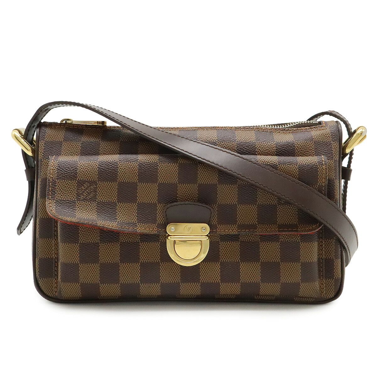 Louis Vuitton Louis Vuitton Louis Vuitton Ravello GM Damier Shoulder Bag Textile Shoulder Bag N60006 DUTY FREE for USA Size ONE SIZE - 1 Thumbnail