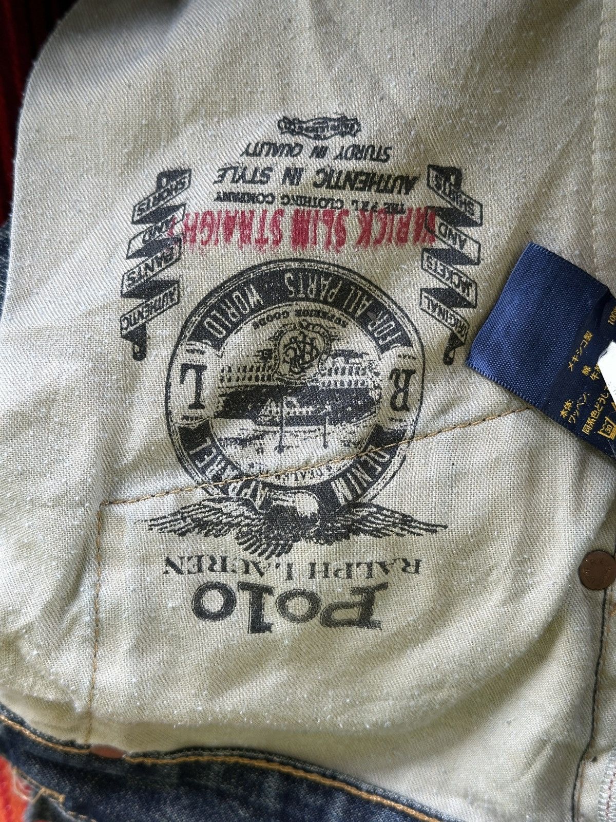 Polo Ralph Lauren Distress Polo Ralph Lauren Three Qtr 32x34 Size US 32 / EU 48 - 11 Thumbnail