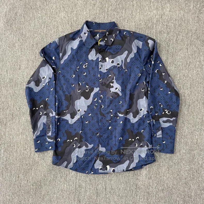 Louis Vuitton Louis Vuitton Lapel Single Breasted Shirt Size US M / EU 48-50 / 2 - 1 Thumbnail