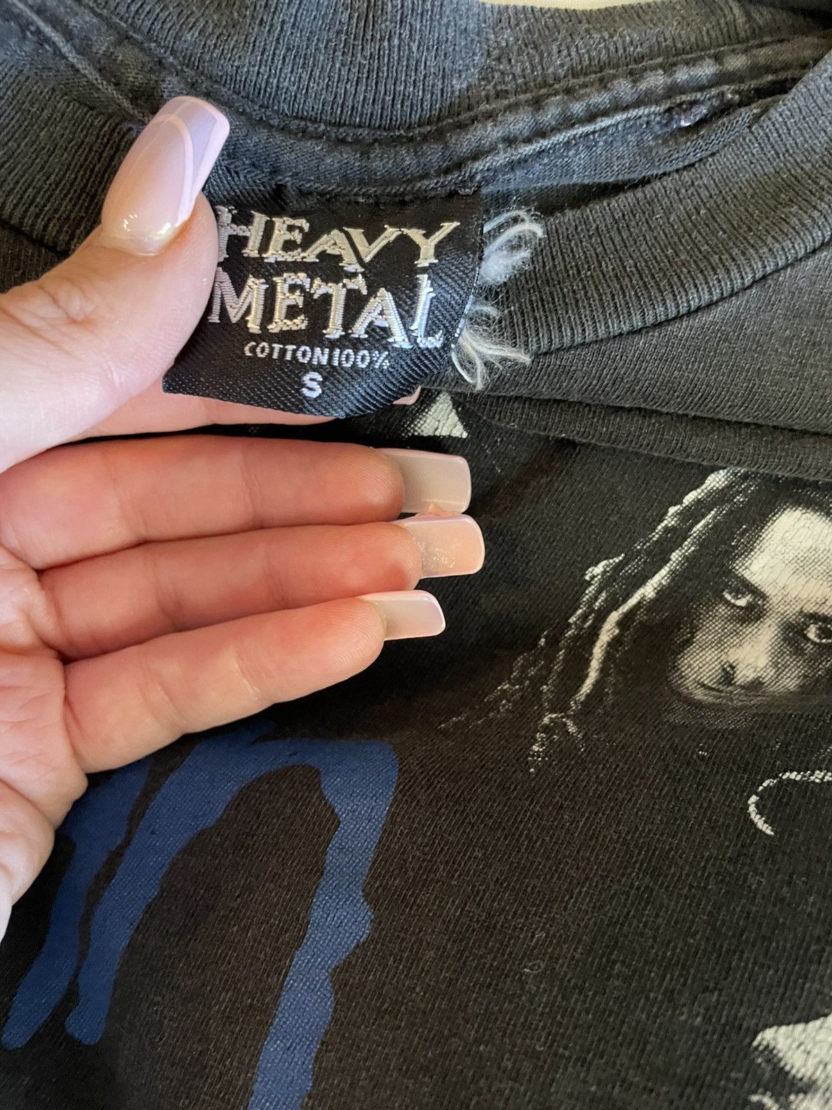 Band Tees × Vintage Vintage Black Faded 90s Y2K Korn Nu Metal Band Tshirt S Rare Size US S / EU 44-46 / 1 - 5 Thumbnail