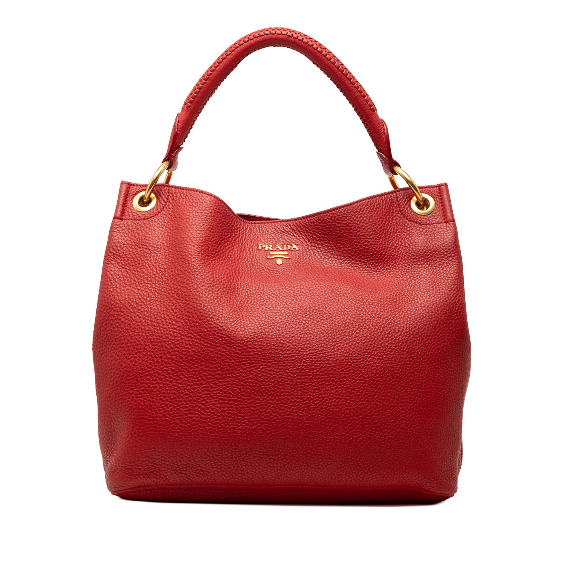 Prada Prada Vitello Daino Hobo Bag Size ONE SIZE - 1 Thumbnail
