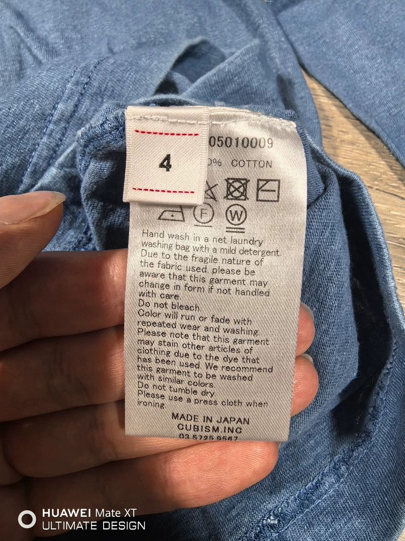 Visvim Visvim 21AW ICT JUMBO indigo cotton blue-dyed long-sleeved Size US XL / EU 56 / 4 - 5 Thumbnail