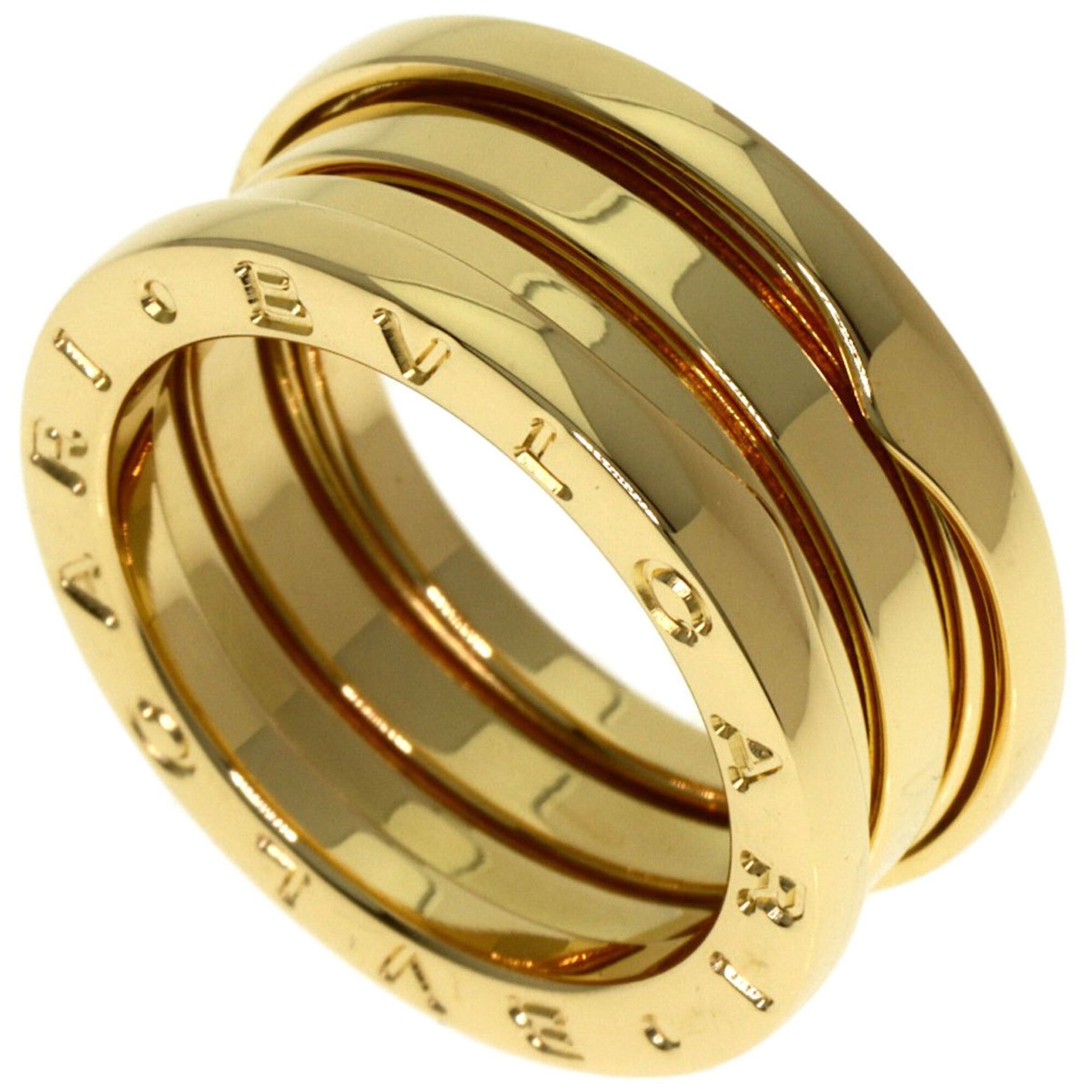 Bvlgari BVLGARI B-zero1 2-band ring #51, 18K yellow gold, women's. Size ONE SIZE - 1 Thumbnail