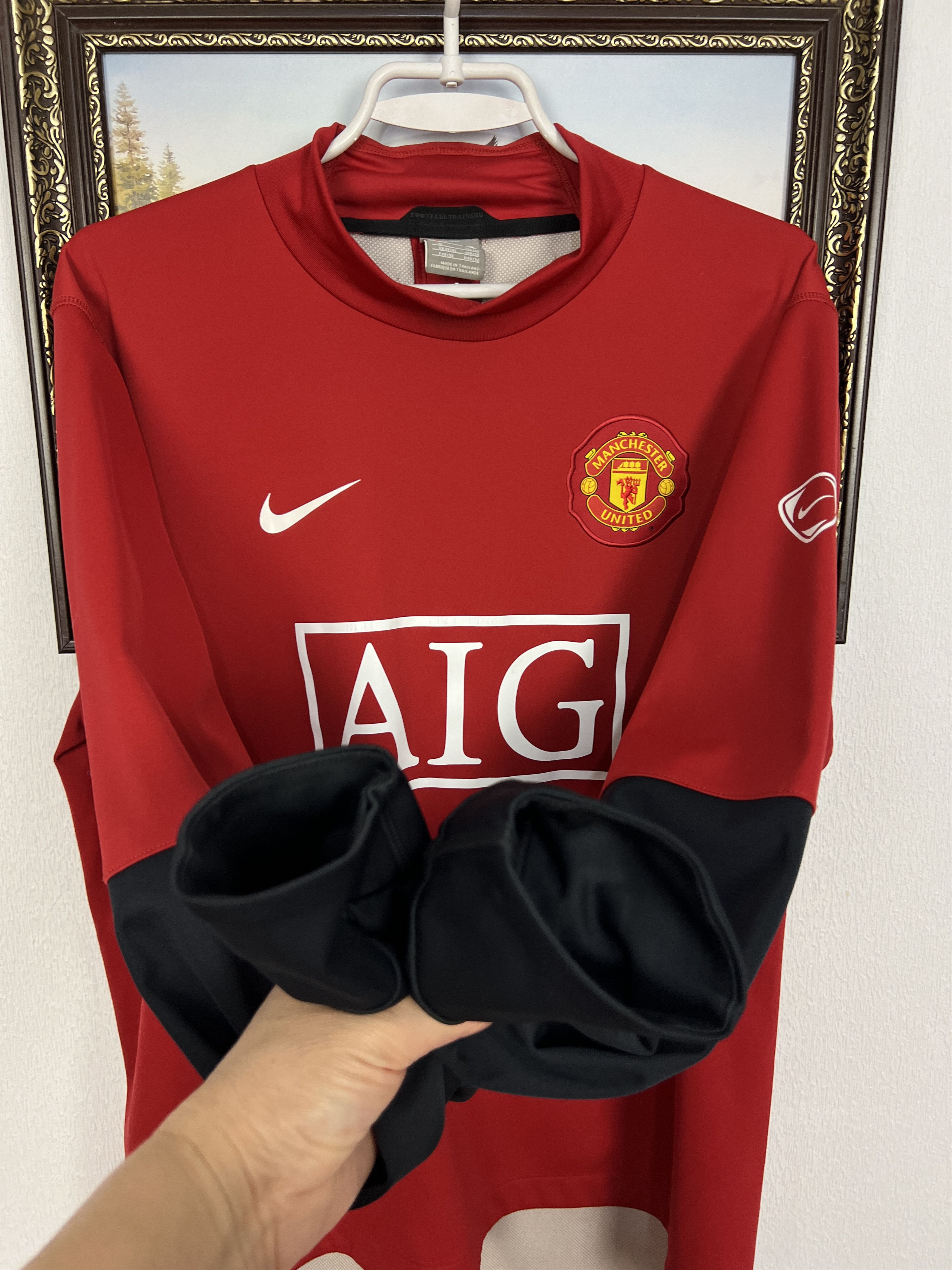 Nike AIG Manchester United Football Train Sweatshirt Track Top Size US M / EU 48-50 / 2 - 5 Thumbnail