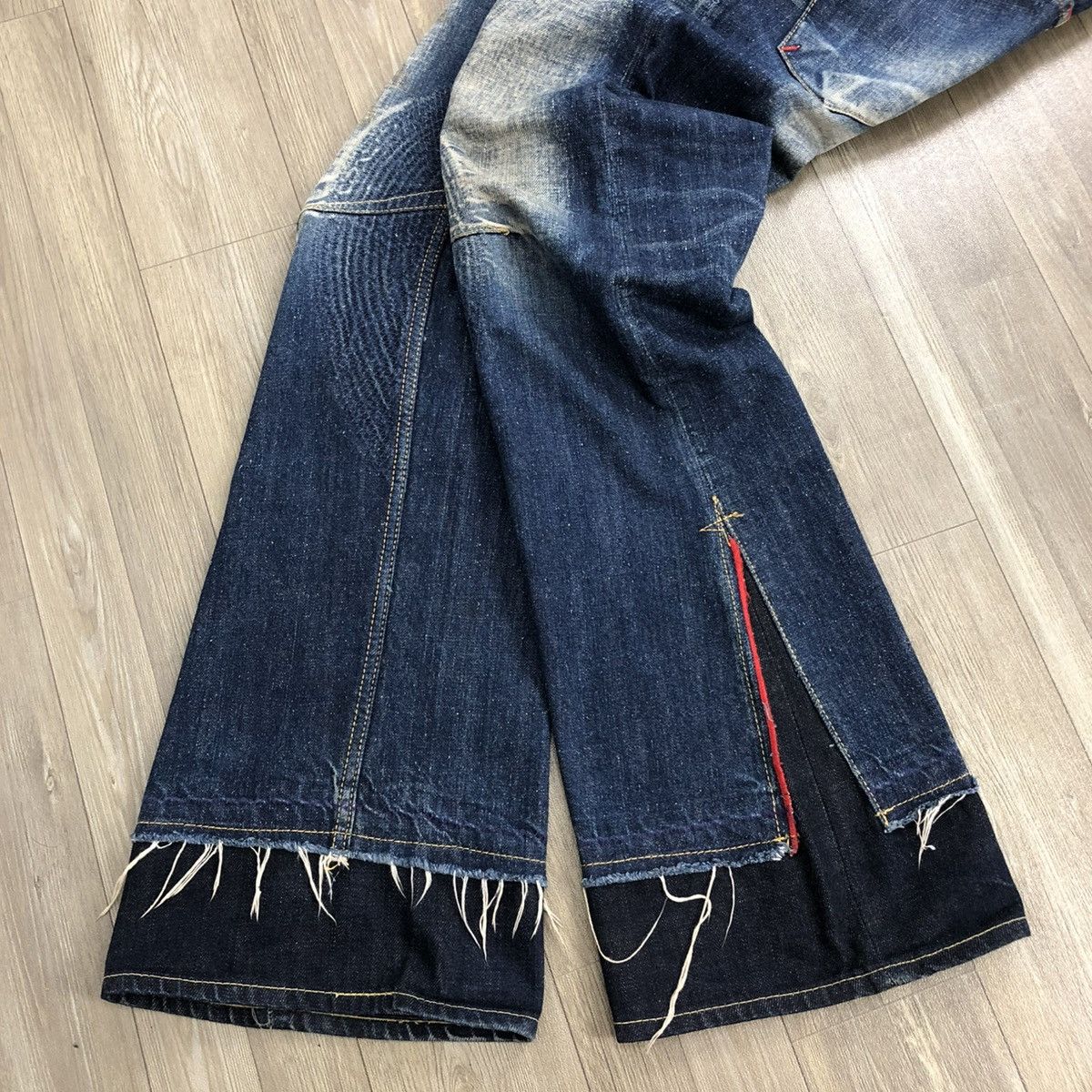 If Six Was Nine 2000s Japanese Brand Faded Y2K Lgb Goa Bootcut Flared Jeans Size US 32 / EU 48 - 23 Thumbnail