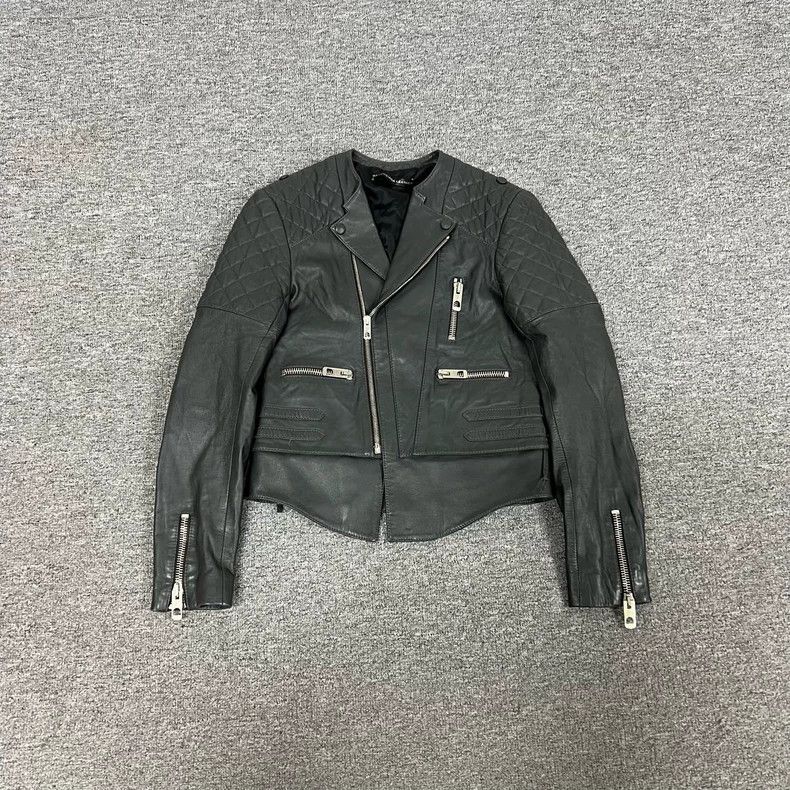 Balenciaga Balenciaga size 36 Leather motorcycle jacket 2502-Nextarrow Size US M / EU 48-50 / 2 - 1 Thumbnail