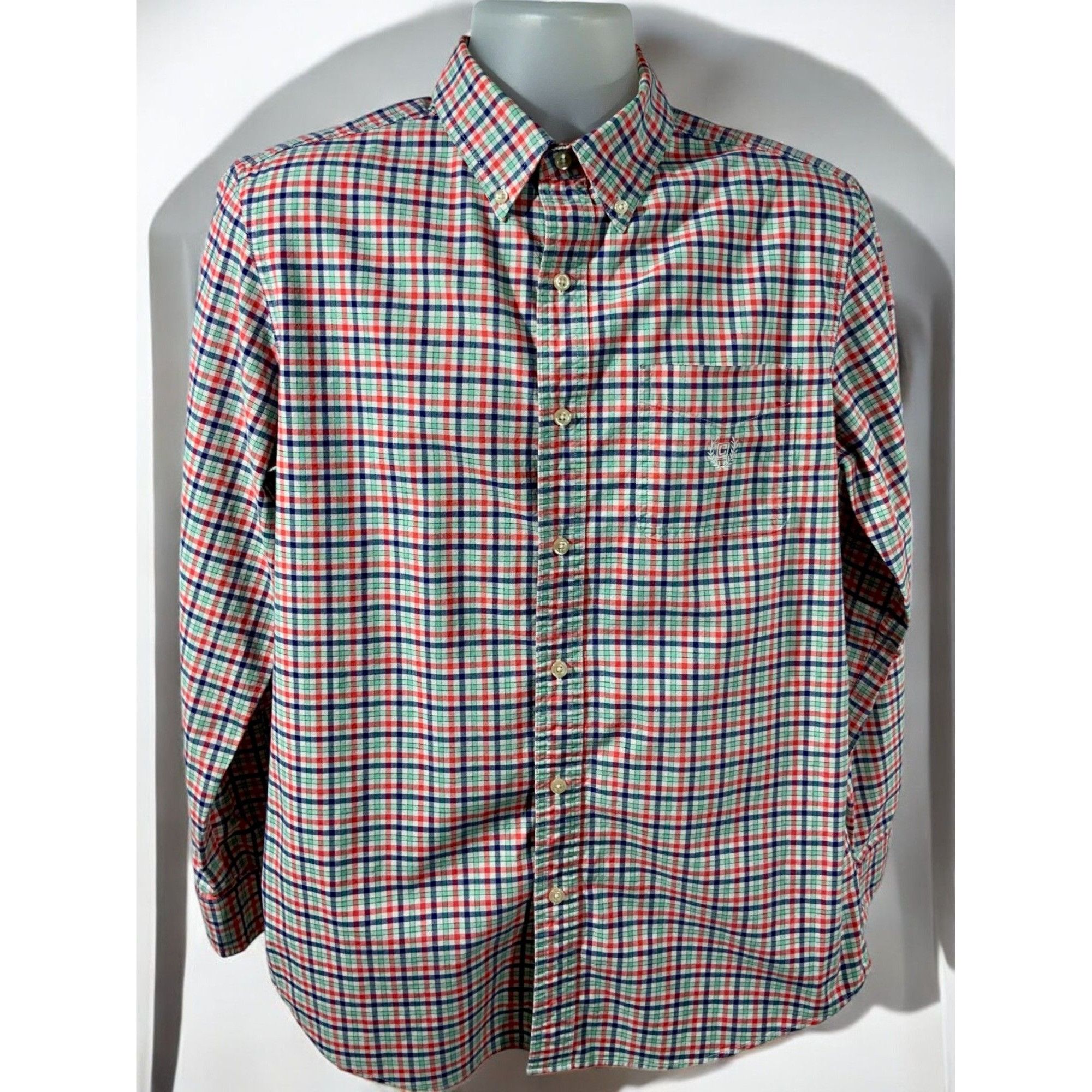 Chaps Ralph Lauren Ralph Lauren Chaps Stretch Long Sleeve Oxford Multicolor Pla Size US M / EU 48-50 / 2 - 8 Thumbnail