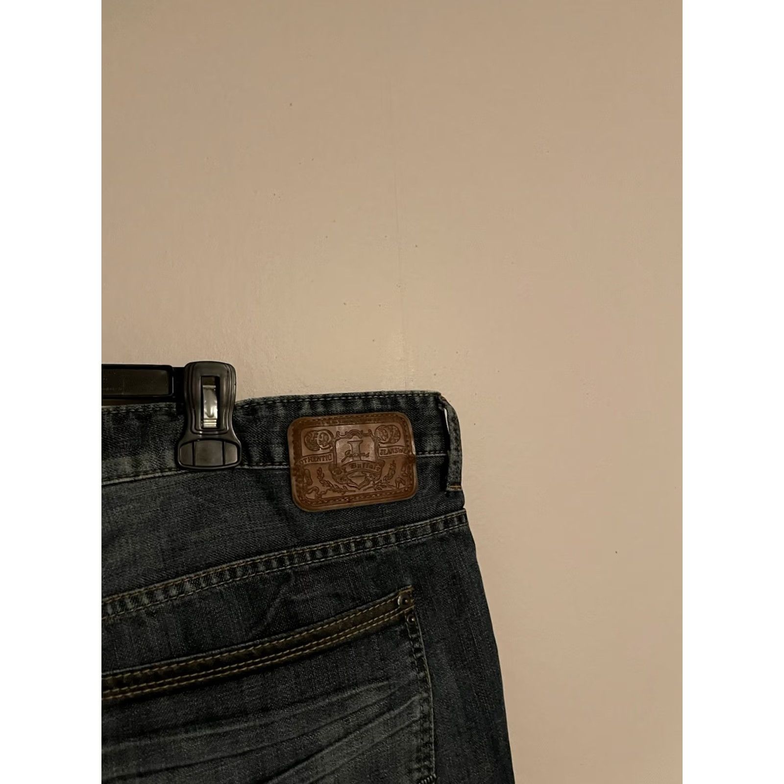 Vintage I Jeans by Buffalo Taylor Easy Straight Medium Wash Denim Jeans Men's 44x27 Blue Size US 44 / EU 60 - 5 Thumbnail