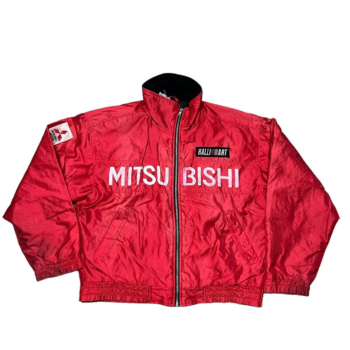 Japanese Brand Vintage Mitsubishi Ralliart Racing Jacket Big Logo Size US L / EU 52-54 / 3 - 1 Thumbnail