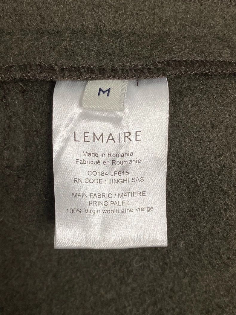 Lemaire Lemaire WARP Coat in Squirrel Green-yf. Size US M / EU 48-50 / 2 - 8 Thumbnail