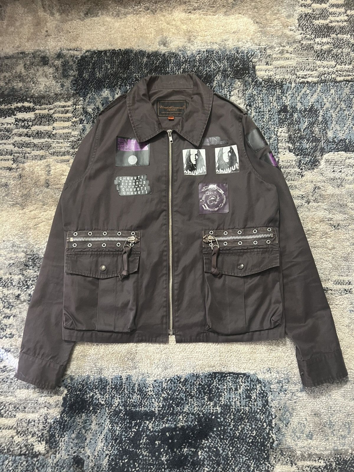 Undercover Undercover SS06 “T” Klaus / Chuuut Patch Work Jacket