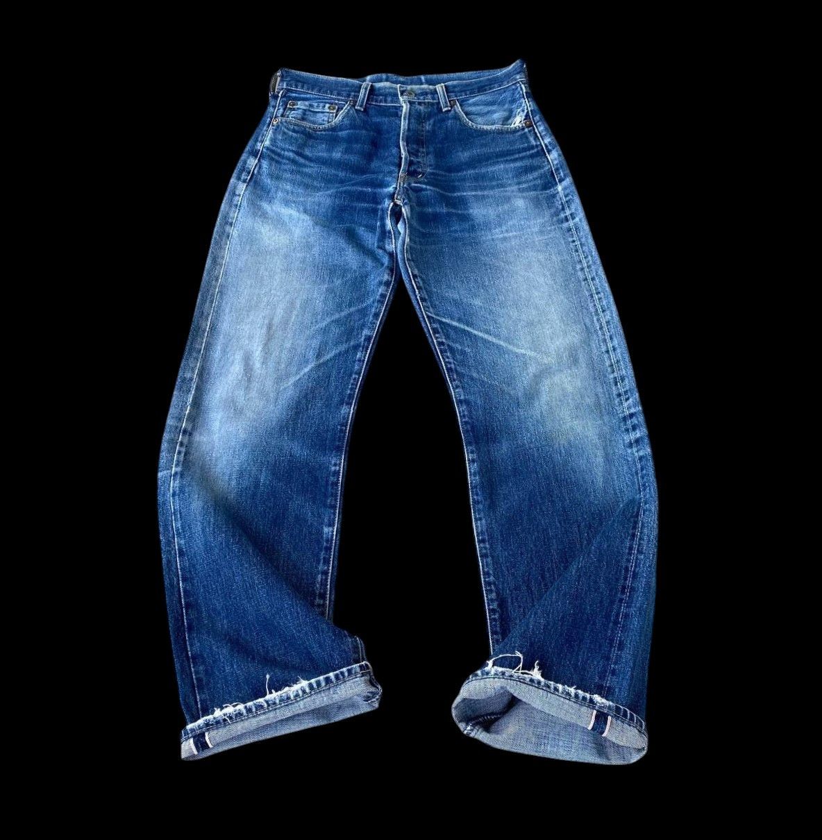 Levi's Vintage Clothing Vintage Levi’s 503BXX 90's Selvedge Denim Big E Repro 1950s Size US 29 - 7 Thumbnail