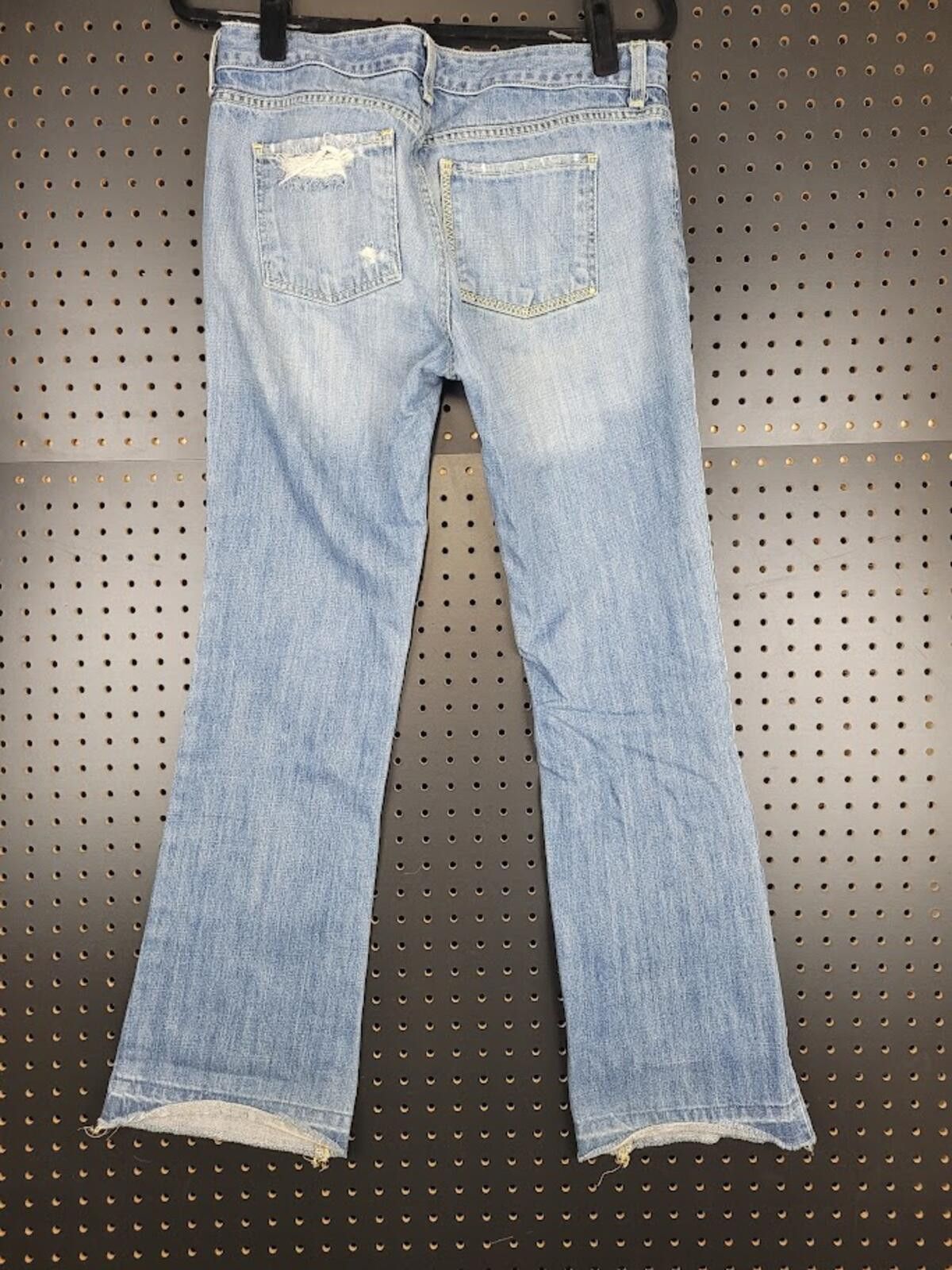 Old Navy Old Navy Boot-Cut Jeans Ultra Low Waist Size 6 Regular Size 28" / US 6 / IT 42 - 4 Thumbnail