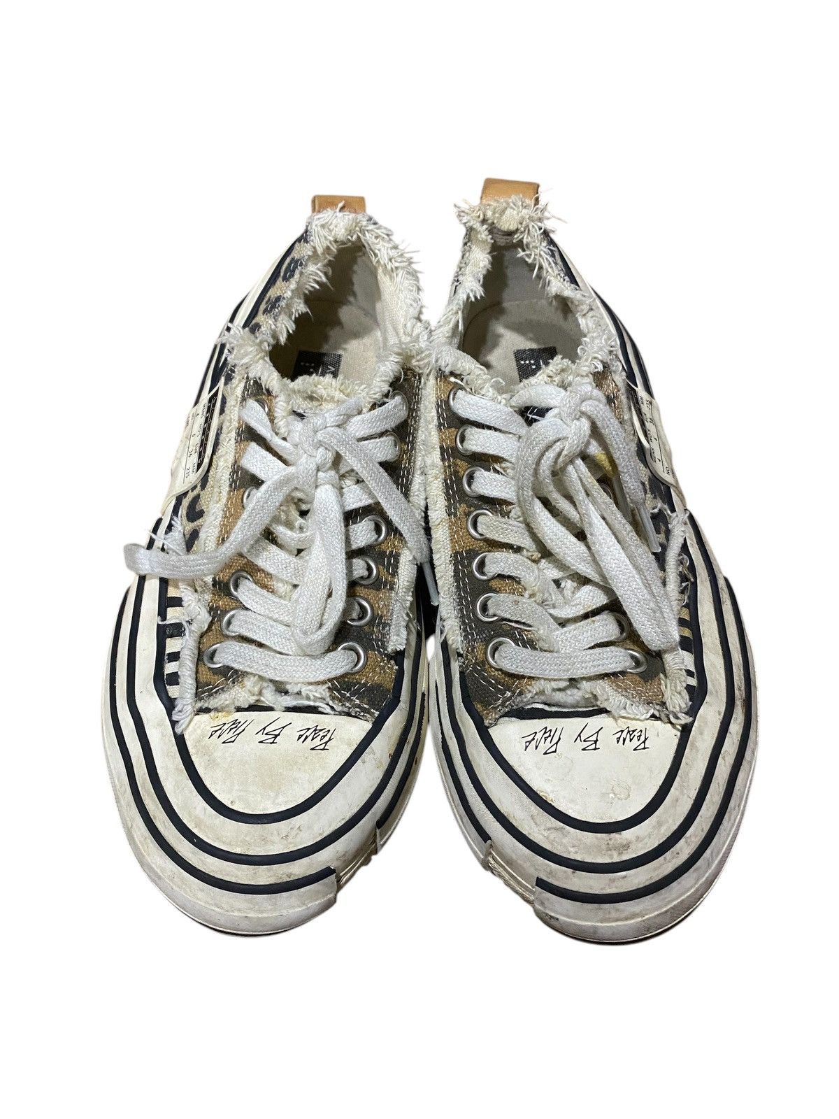 Japanese Brand × Yohji Yamamoto × xVESSEL xVessel G.O.P Lows Classic Leopard Shoes Size US 6 / IT 36 - 2 Thumbnail