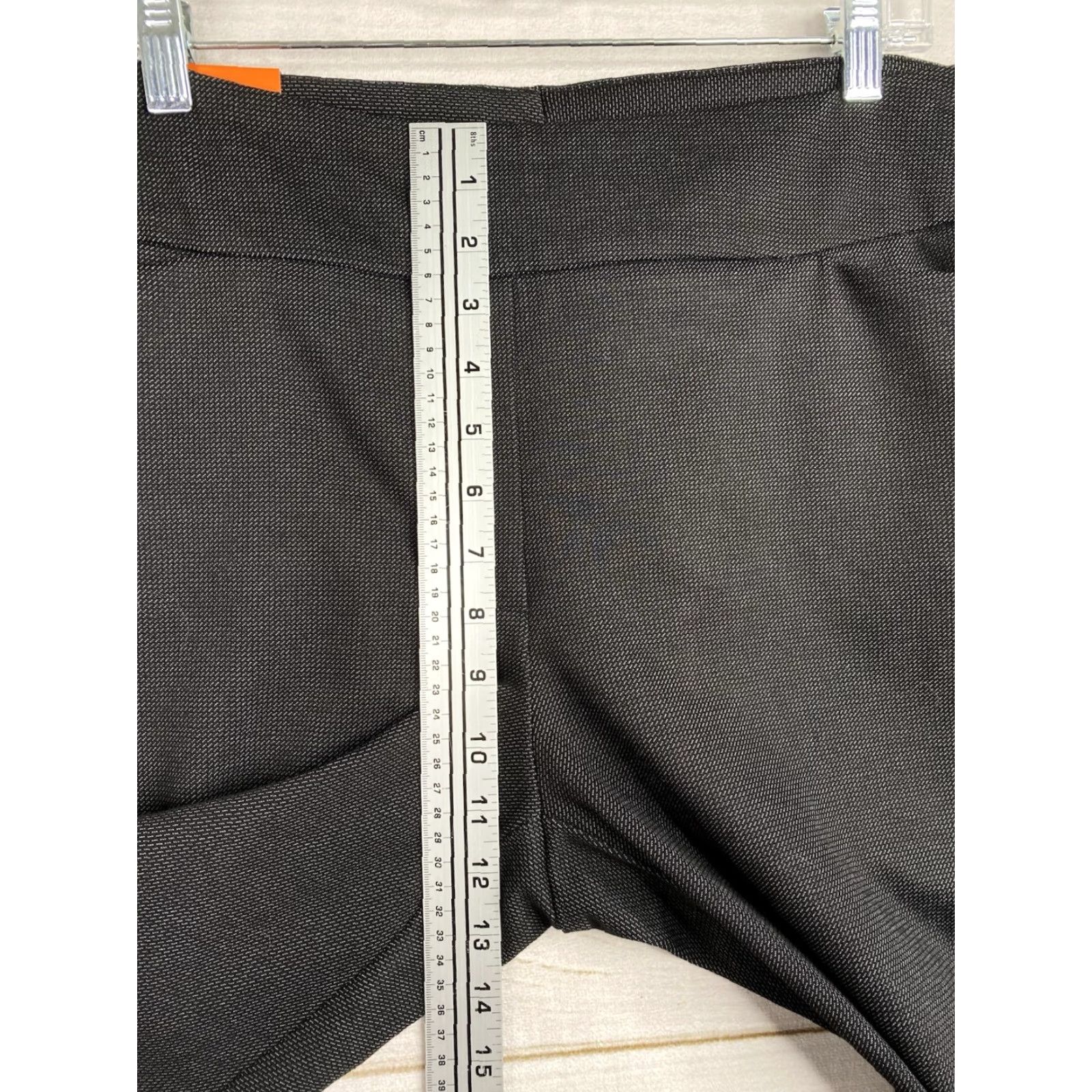 Vintage Dalia Pants Women's XXL Black Combo Pockets Built-In Tummy Control Pull-On Geometric Ponte 29 In Inseam City Casual Sl- Slimming, Stretch NWT Size 40" / US 18 - 4 Thumbnail