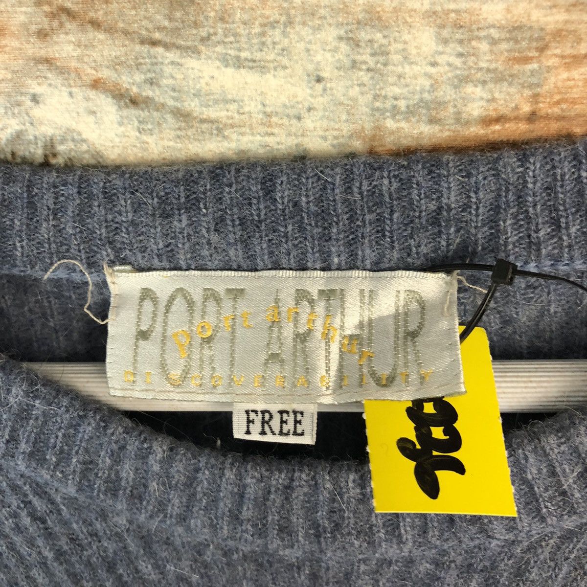 Homespun Knitwear × Japanese Brand Port Arthur Blue vintage Knitwear #A2236 Size US L / EU 52-54 / 3 - 9 Thumbnail