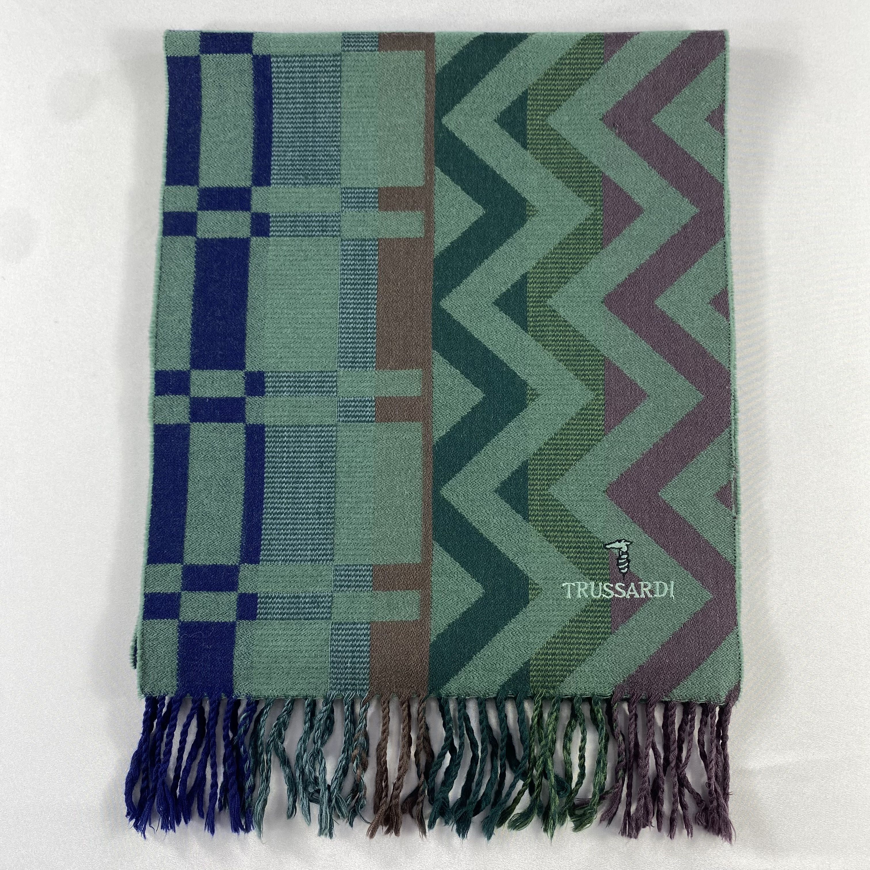 Trussardi Vintage Trussardi Scarf Neck Wrap Muffler Size ONE SIZE - 2 Thumbnail