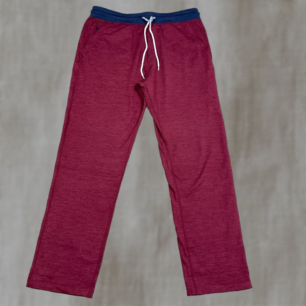 Marine Layer Marine Layer Pants Jogger Men L Regular Navy True Navy | Yoga Activewear Shorts? Wait. Size US 33 - 1 Thumbnail