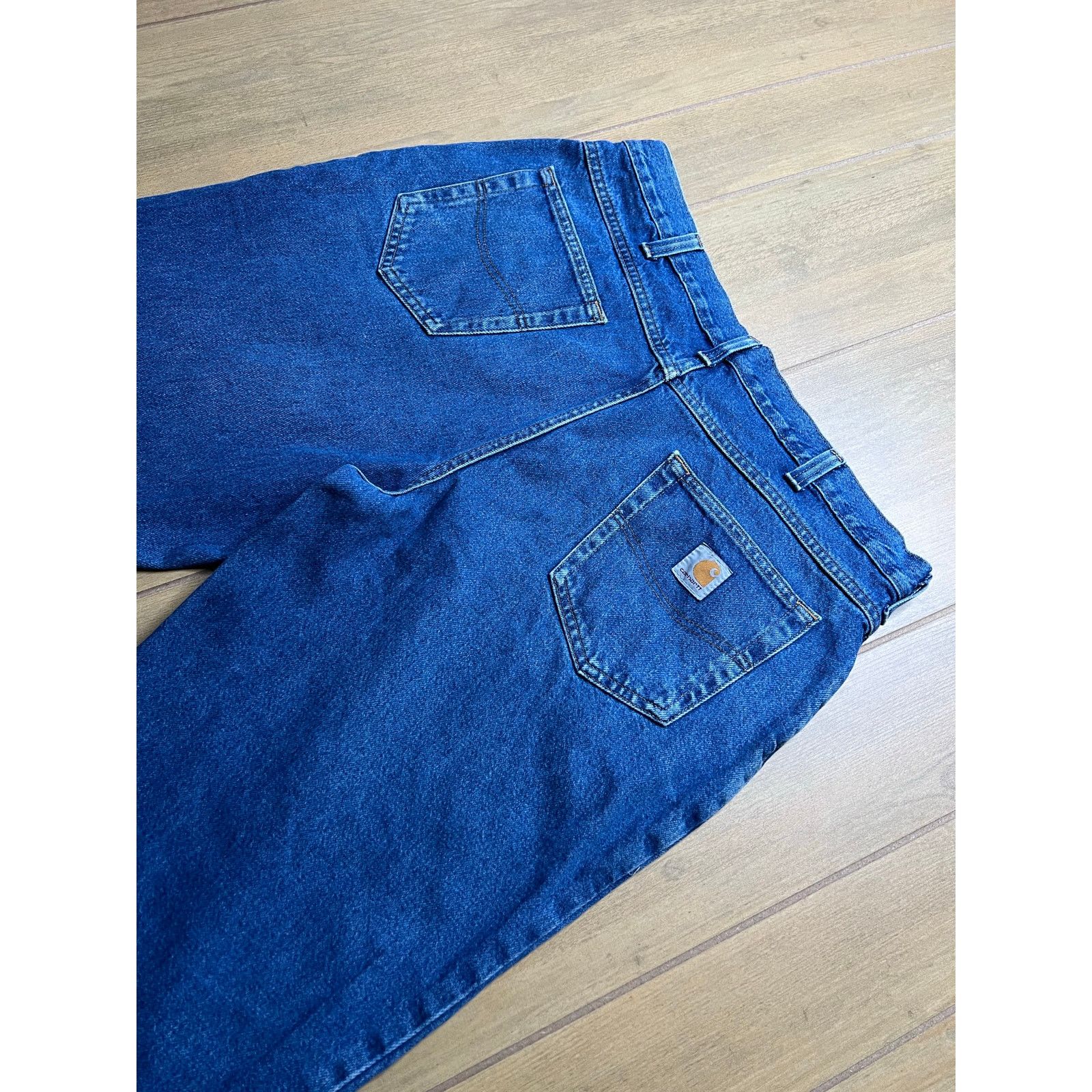 Carhartt Vintage Carhartt Jeans Mens 36x34 Blue Denim Utility Work Size US 36 / EU 52 - 5 Thumbnail