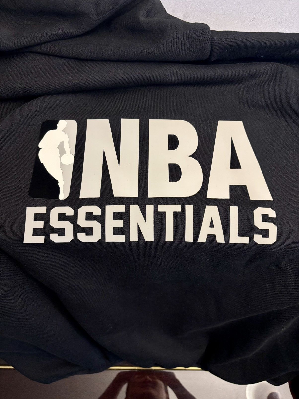 Essentials × NBA Fear of God NBA x Essentials Hoodie - Black XL Size US XL / EU 56 / 4 - 2 Thumbnail