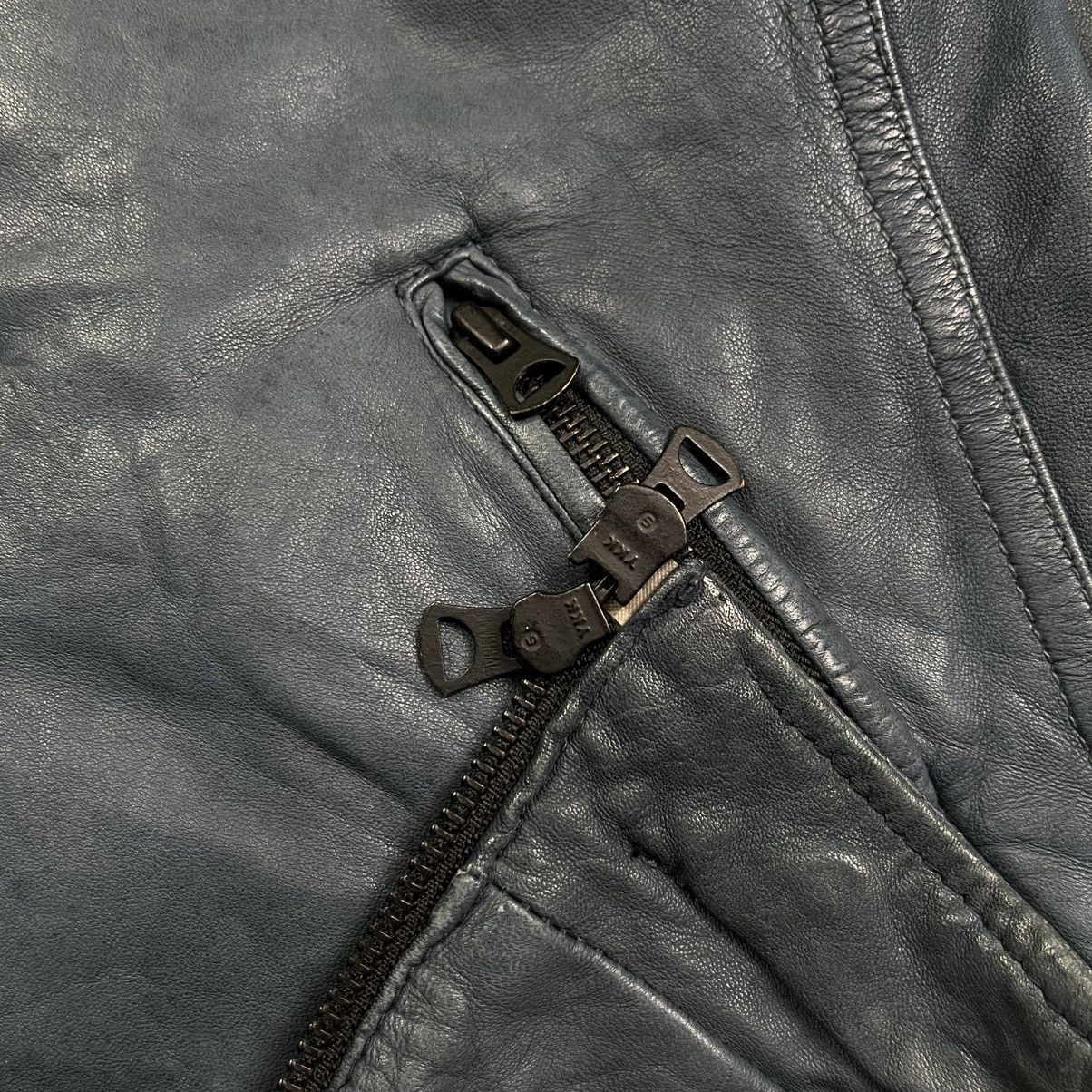 Isamu Katayama Backlash American rag cie riders leather jacket double zipper Size US S / EU 44-46 / 1 - 6 Thumbnail