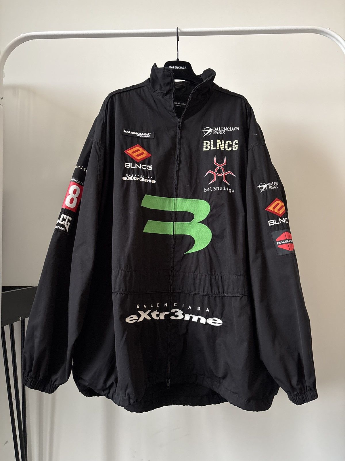 Balenciaga Balenciaga gamer oversized light jacket Size US S / EU 44-46 / 1 - 1 Thumbnail