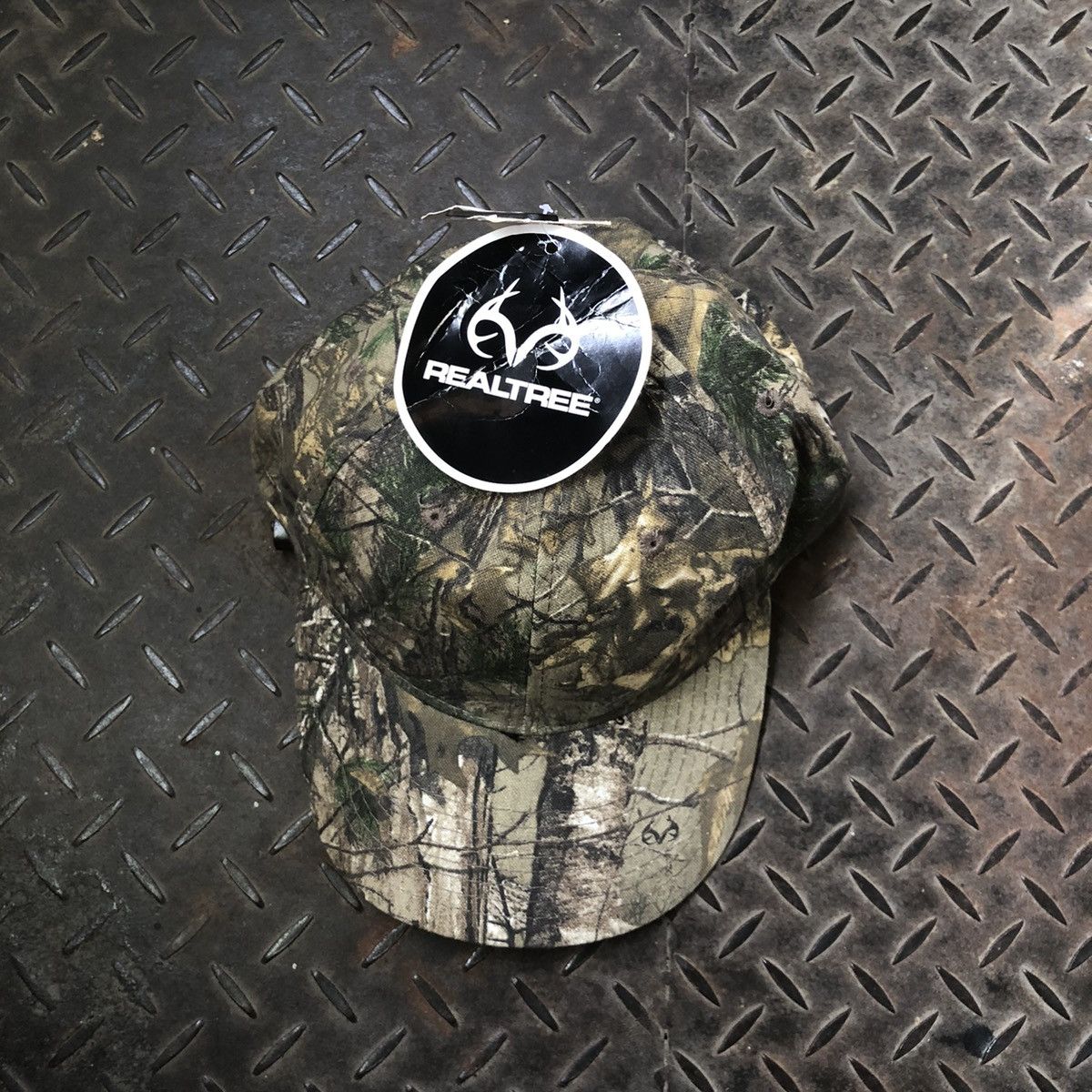 🔥NOS🔥Crazy Vintage Realtree Official Camouflage Hat