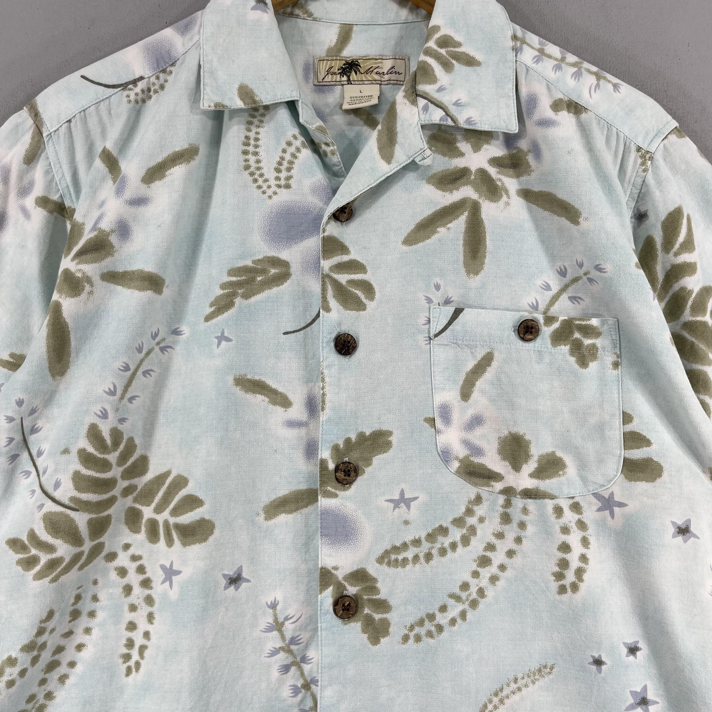 Japanese Brand × Vintage JOE MARLIN Hawaii Psychobilly Art Motive Rayon Shirt Size US L / EU 52-54 / 3 - 2 Thumbnail