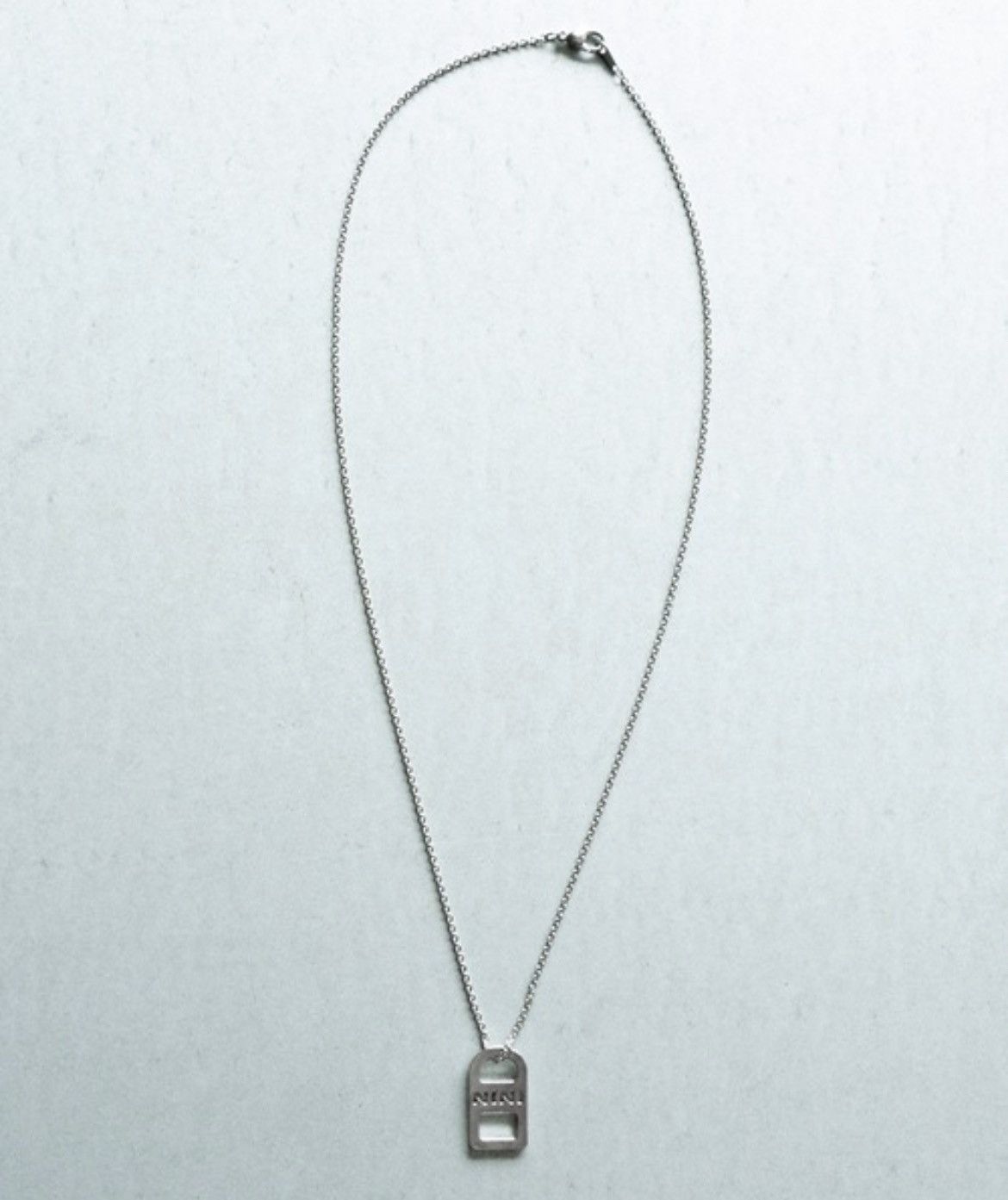 Number (N)ine NUMBER NINE Number LOGO PICK CHARM NECKLACE stk Size ONE SIZE - 5 Thumbnail
