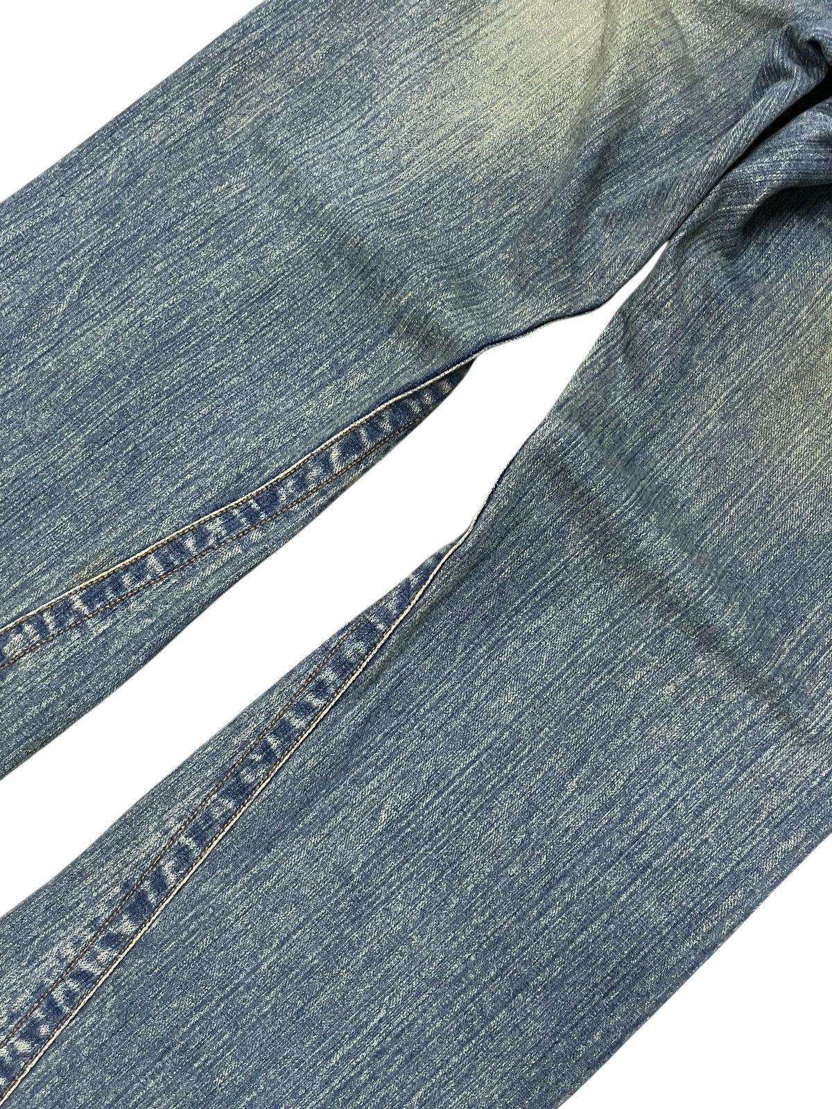 Hysteric Glamour Japanese Spiral Cut Flare Distressed Jeans Size US 32 / EU 48 - 13 Thumbnail
