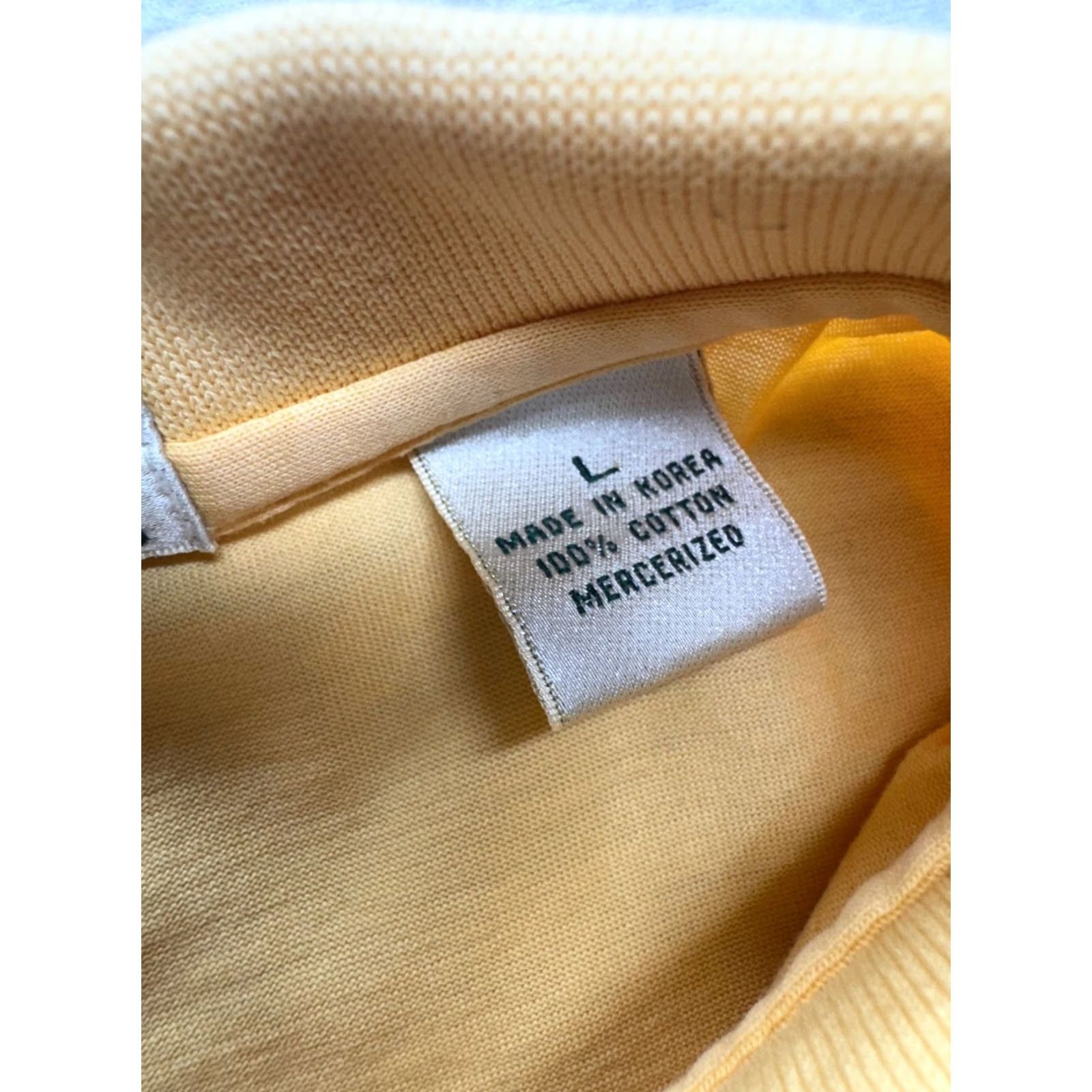 Vintage VINTAGE Fairway & Greene Polo Shirt L Unisex Adults Yellow The Preserve Golf Club 7871 Size US L / EU 52-54 / 3 - 5 Thumbnail