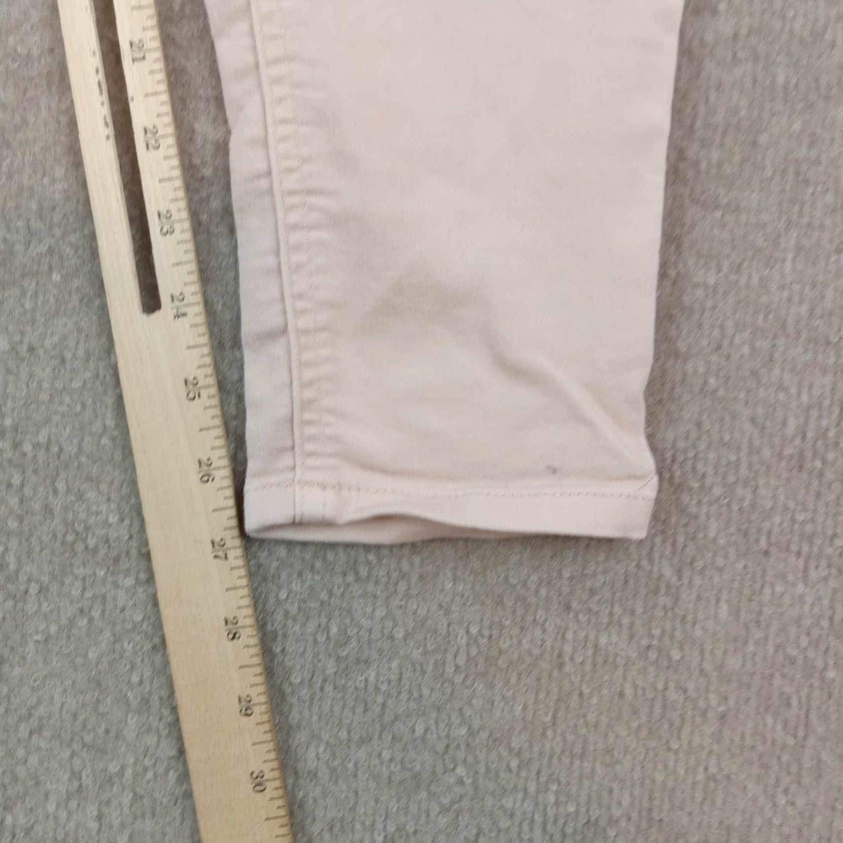 Vintage Womens Democracy Jeans Size 8 Extra Large XL Pink Straight Stretch Size 30" / US 8 / IT 44 - 3 Thumbnail
