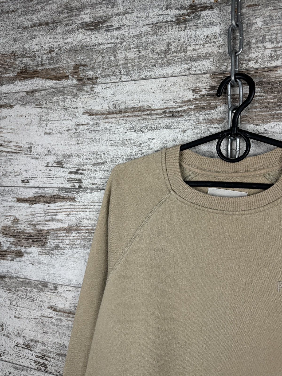 Folk Mens Folk Sweatshirt vintage rare logo beige size M luxury Size US M / EU 48-50 / 2 - 3 Thumbnail