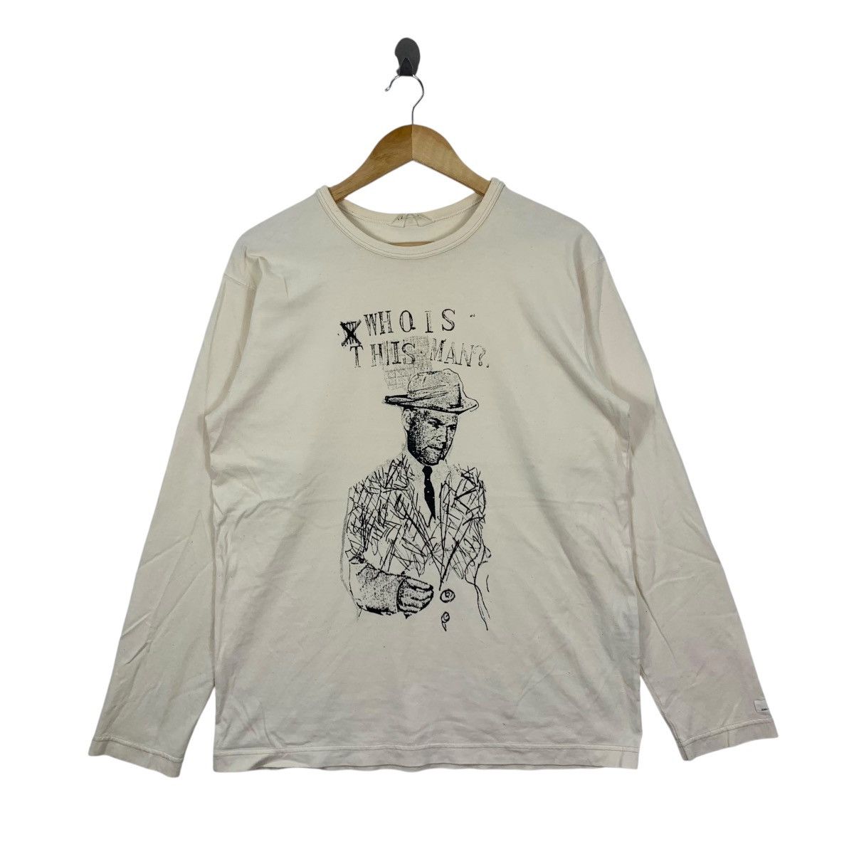 Jean JEAN MICHEL BASQUIAT Jmb Who is This Man Long sleeve Shirt Size US M / EU 48-50 / 2 - 1 Thumbnail
