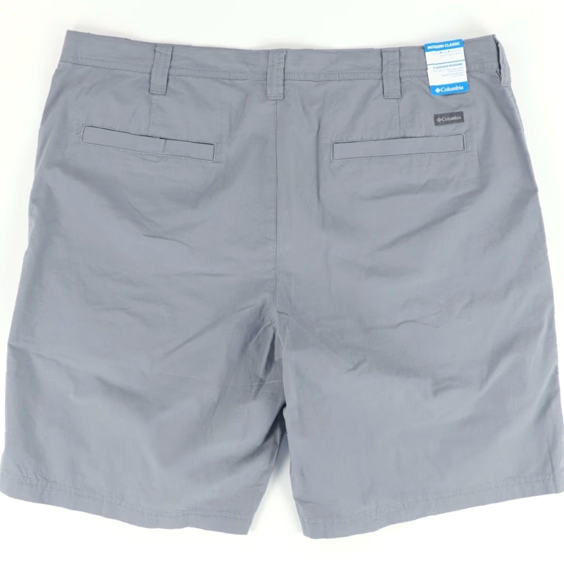 Vintage Columbia Modern Classic Cotton Khaki Chino Shorts Gray Men's 40 Size US 40 / EU 56 - 4 Thumbnail