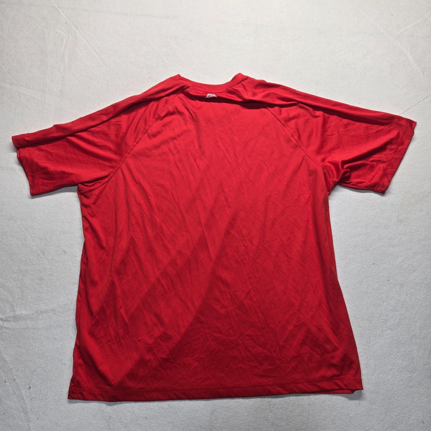 Vintage World Wide Sportsman Shirt Red Neptune Short Sleeve Adult Men's 3XL XXXL Solid Size US XXL / EU 58 / 5 - 6 Thumbnail