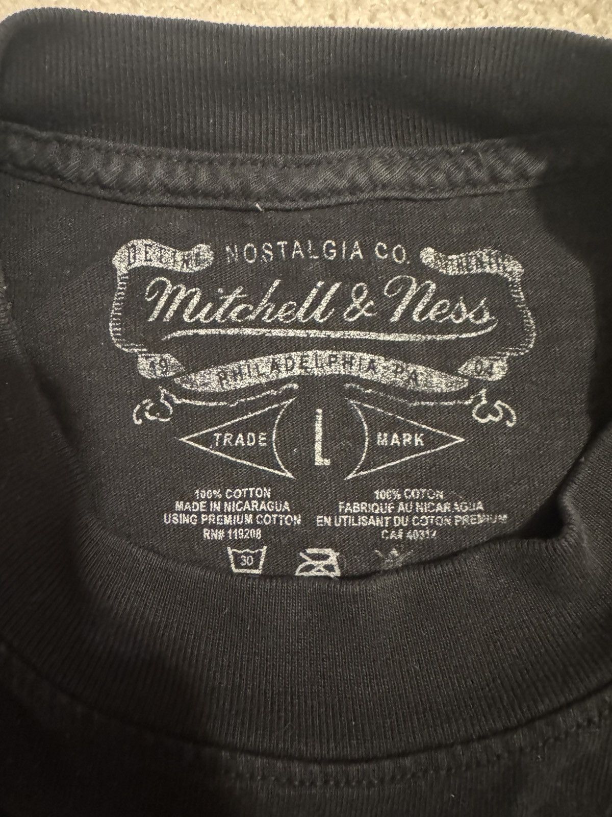 Mitchell & Ness Allen Iverson Graphic Tee Size US L / EU 52-54 / 3 - 2 Thumbnail
