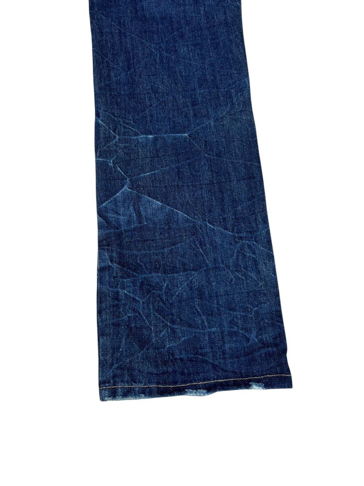 Japanese Brand Stains Denim Double Waist Jungle Storm Japan Jeans Size US 32 / EU 48 - 16 Thumbnail