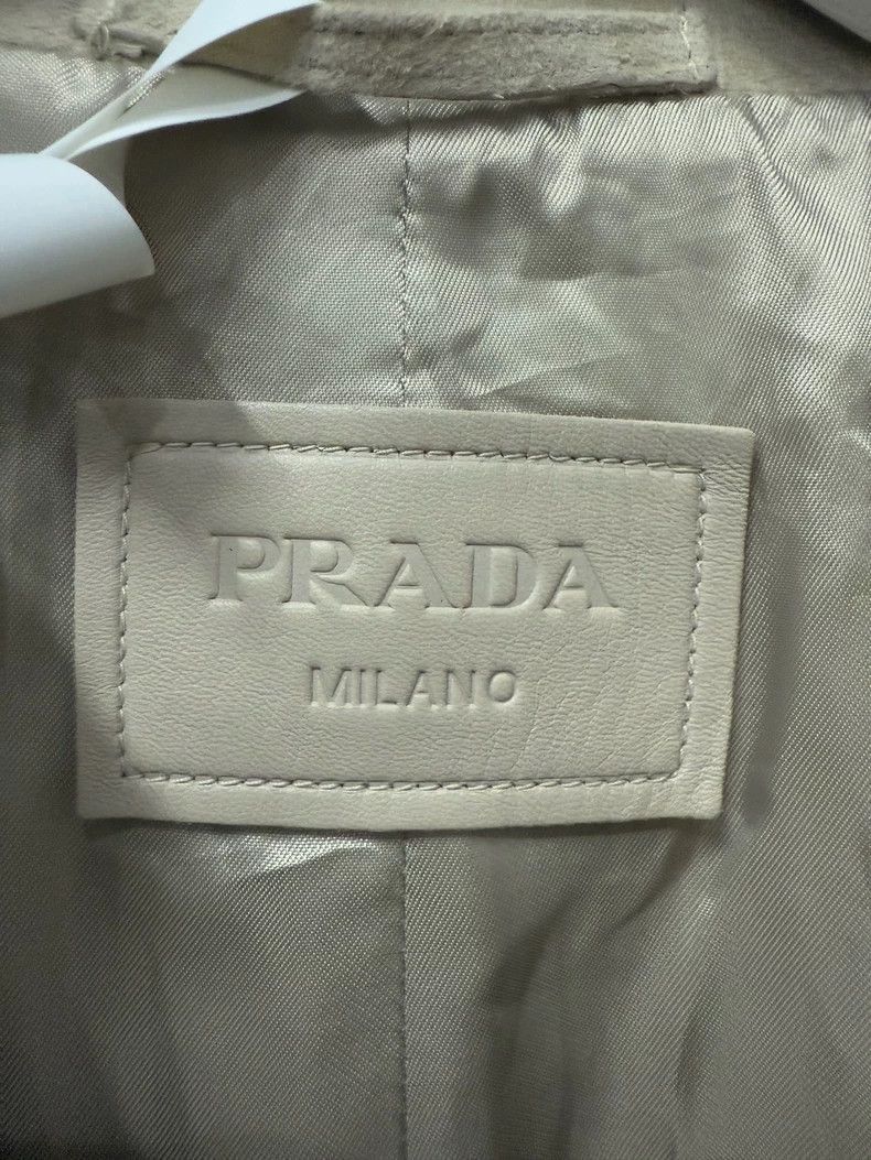 Prada Leather Jacket in Excellent Condition-2506